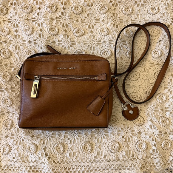 Michael Kors Handbags - MICHAEL KORS BROWN CROSSBODY